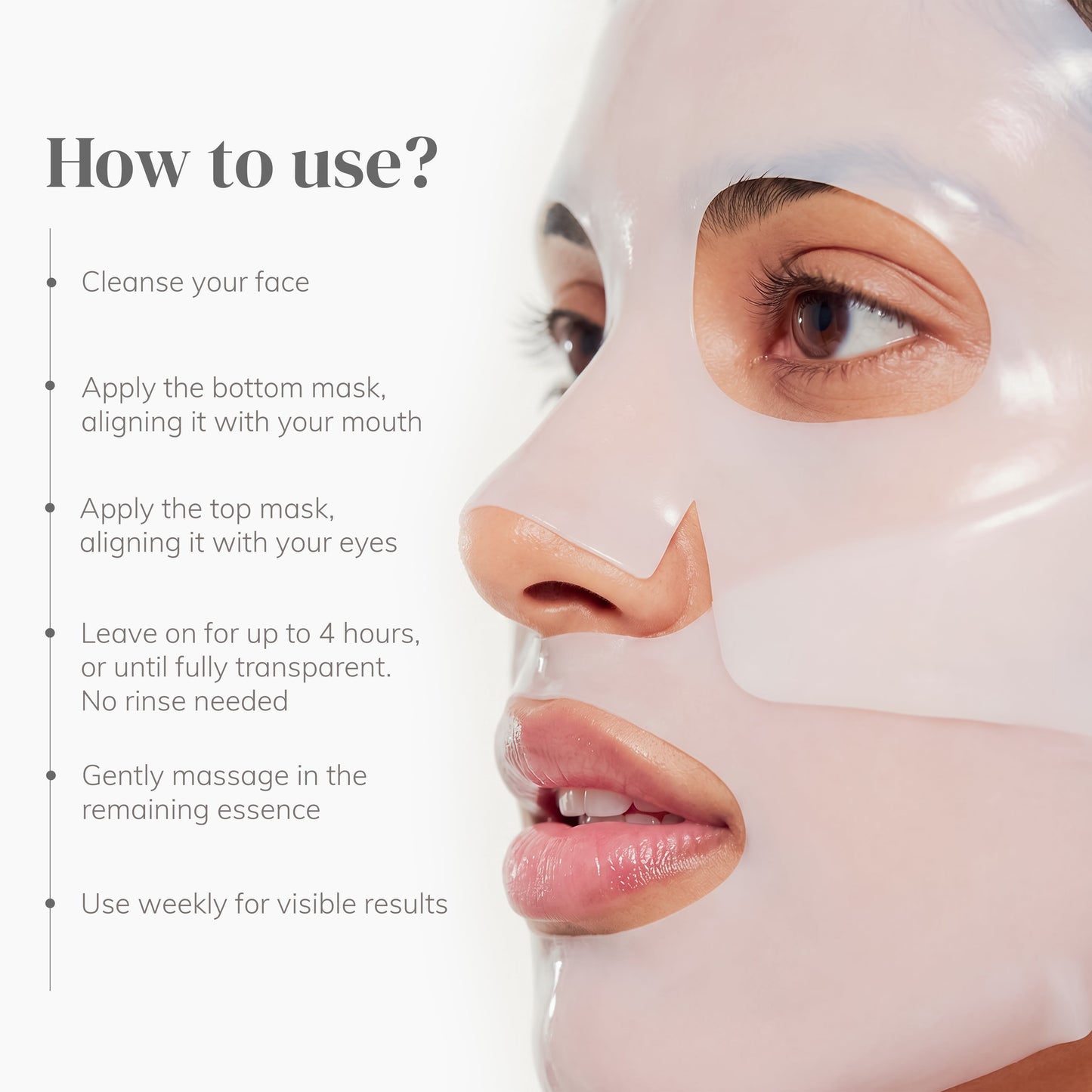Rice & Ceramide Collagen Sheet Mask with PDRN - Set of 2 x 35g